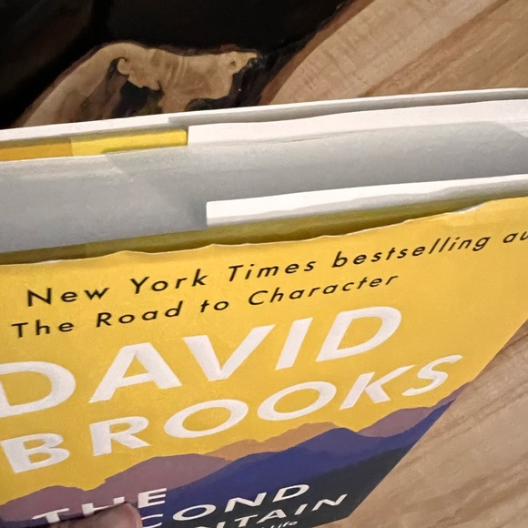 The Second Mountain the quest for a moral life by David Brooks (hardcover) - Picture 6 of 7